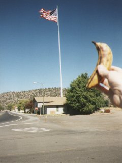The Tallest Flag Pole in Dorris, California